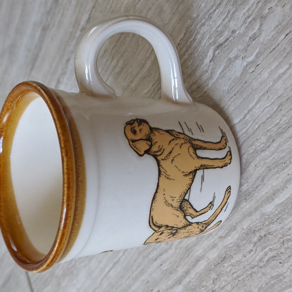 BILTONS MADE IN ENGLAND POTTERY LABRADOR RETRIEVER DOG 